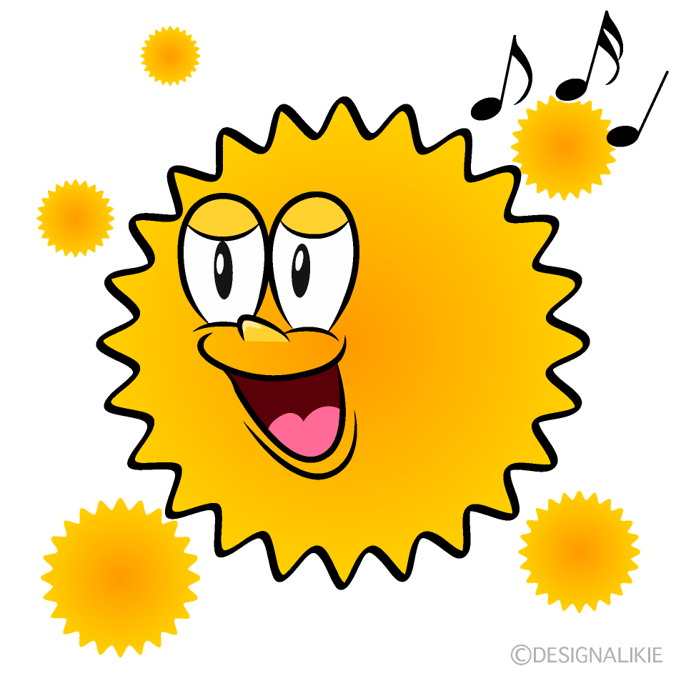 Singing Hay Fever Cartoon Character Image