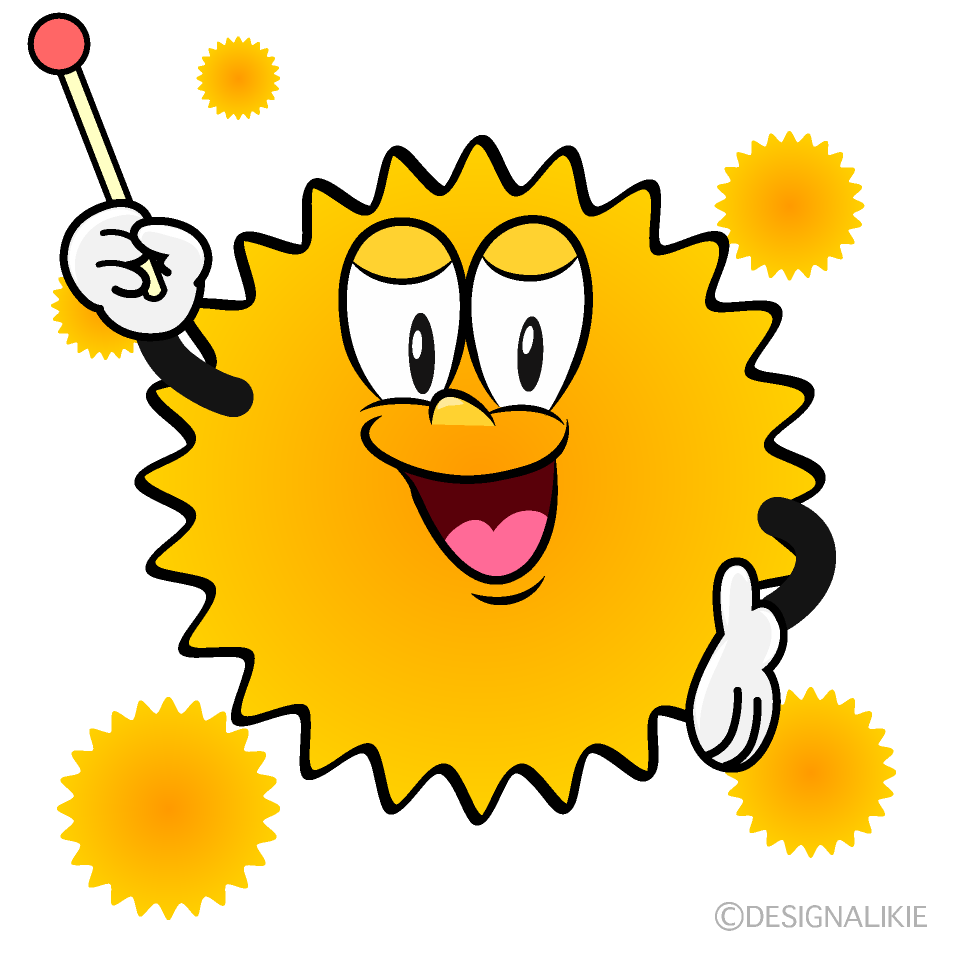 Speaking Hay Fever Cartoon Character Image