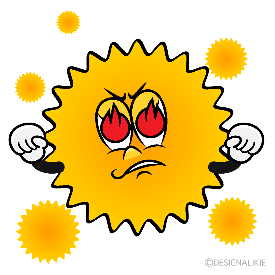 Enthusiasm Hay Fever Cartoon Character Image