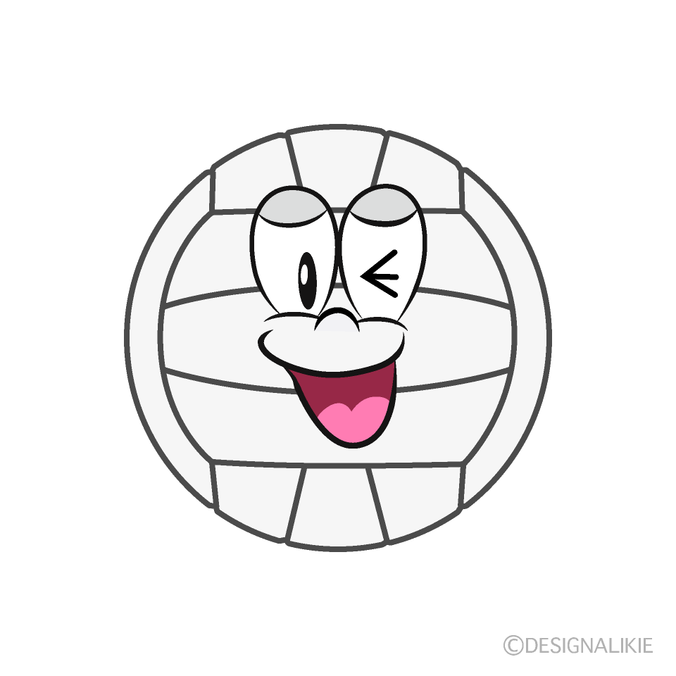 Laughing Volleyball