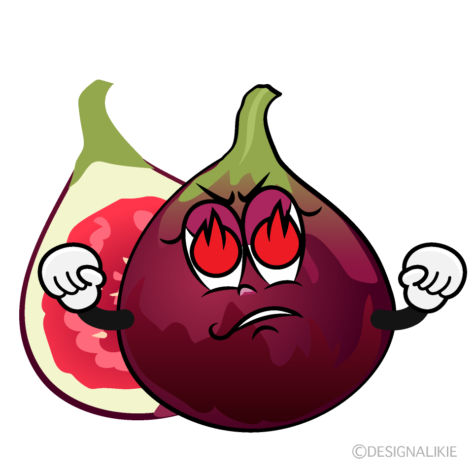 Enthusiasm Fig Cartoon Character Image