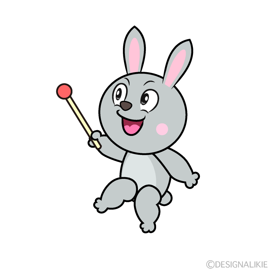 Speaking Rabbit Cartoon Character Image