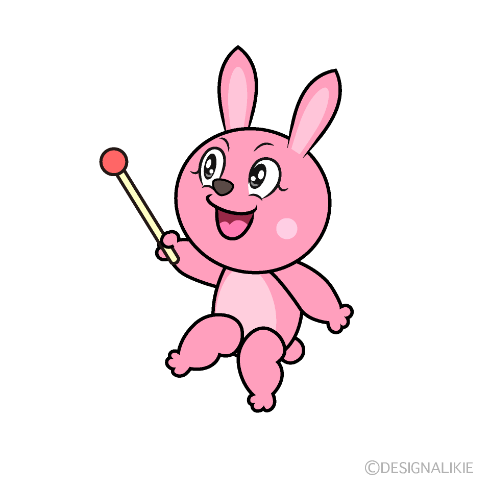 Speaking Bunny Cartoon Character Image