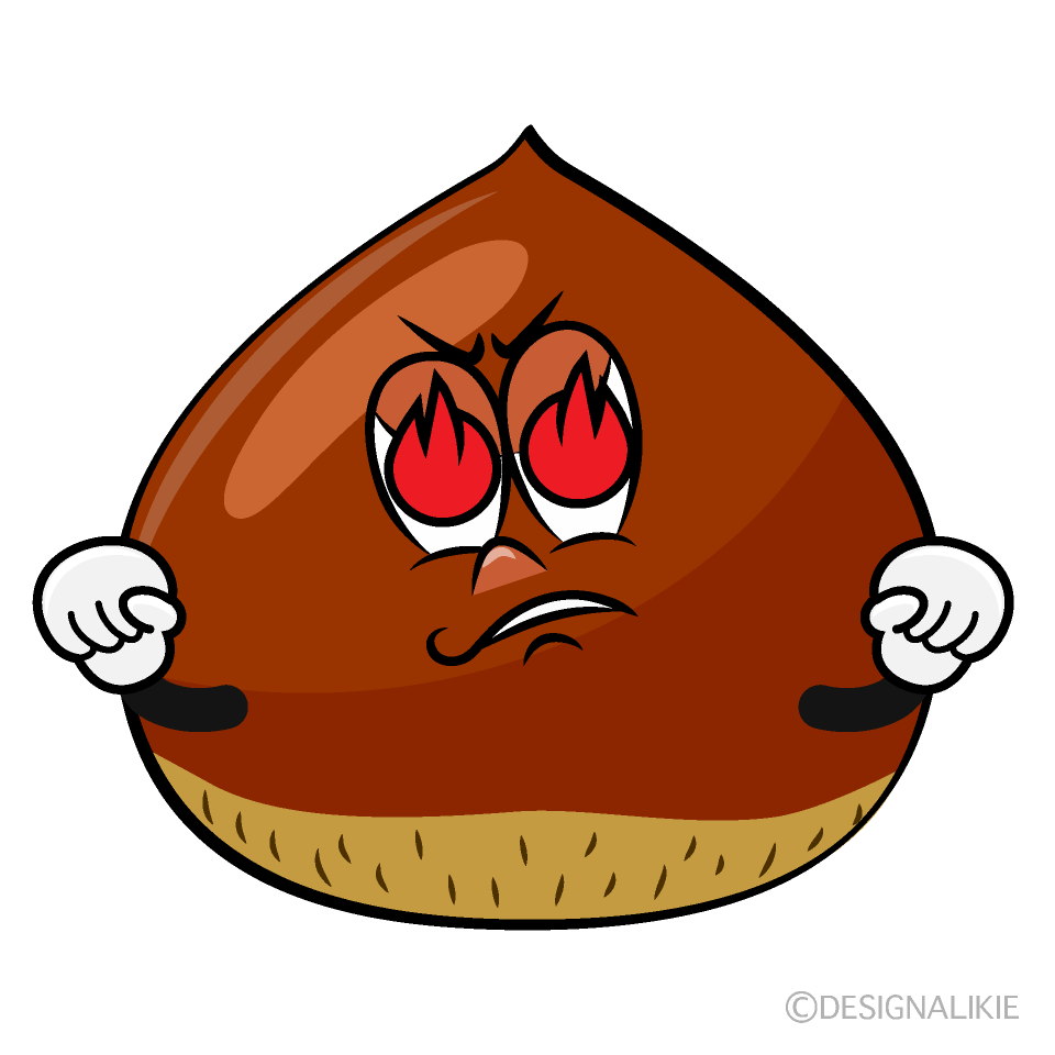 Enthusiasm Chestnut Cartoon Character Image