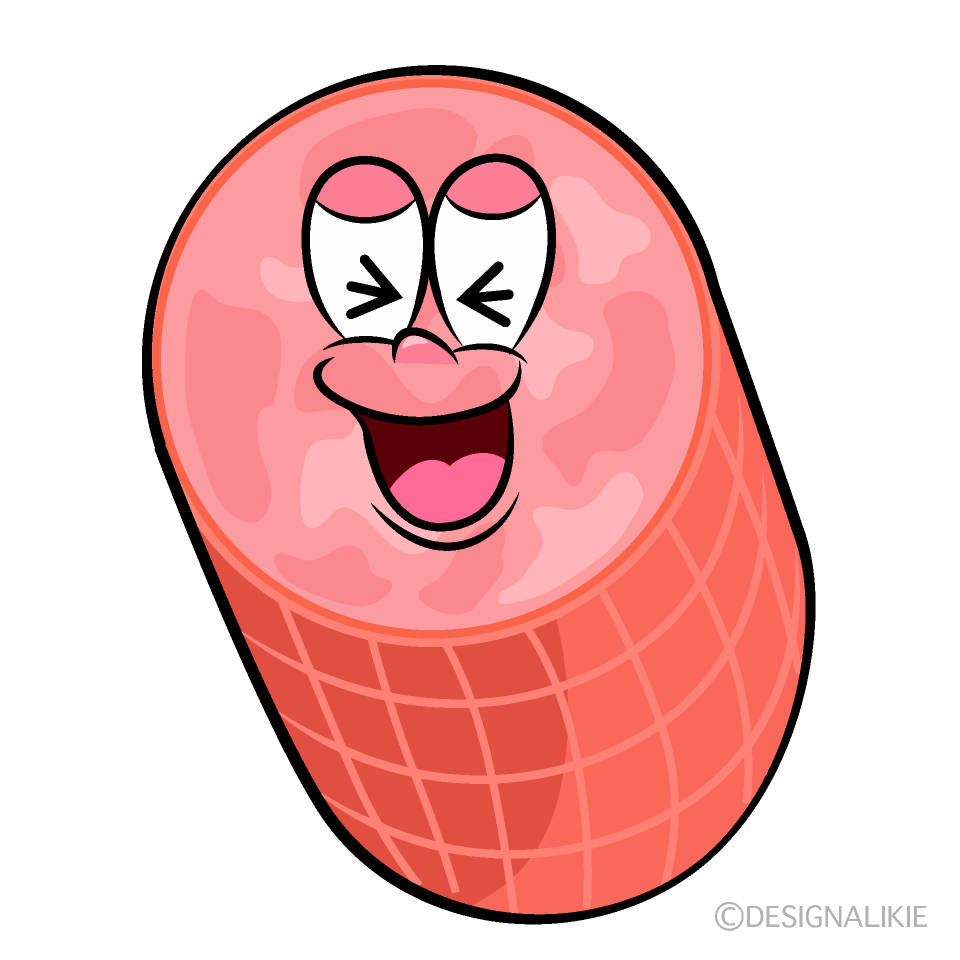 Laughing Ham Cartoon Character Image