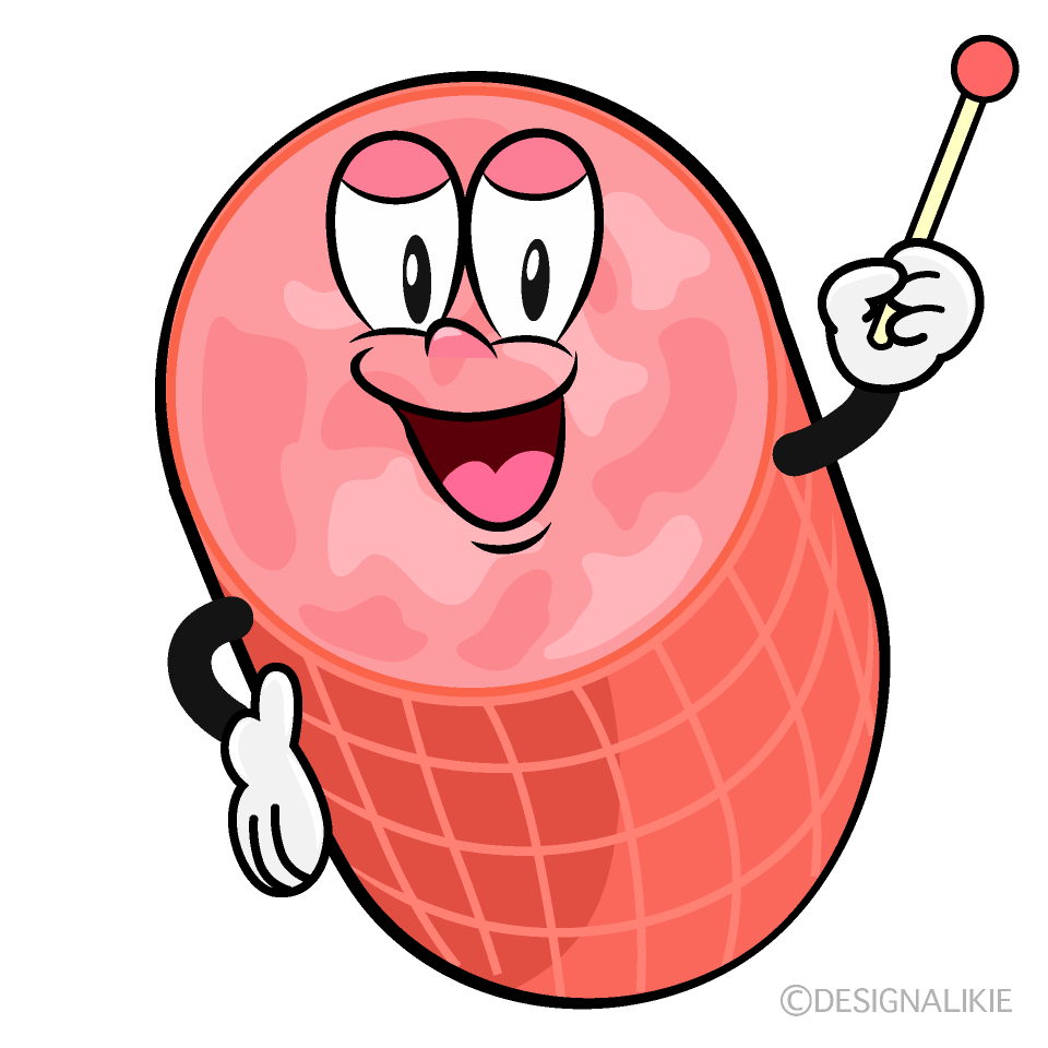 Speaking Ham Cartoon Character Image