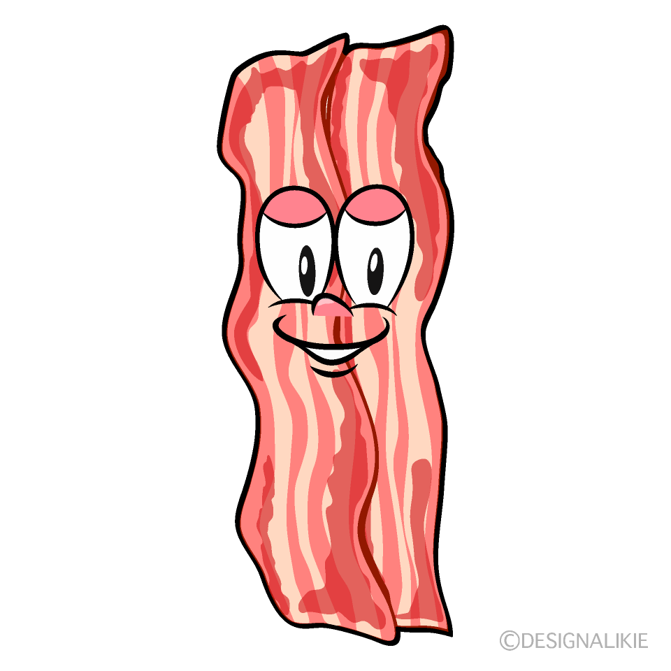 Bacon Cartoon Character Image