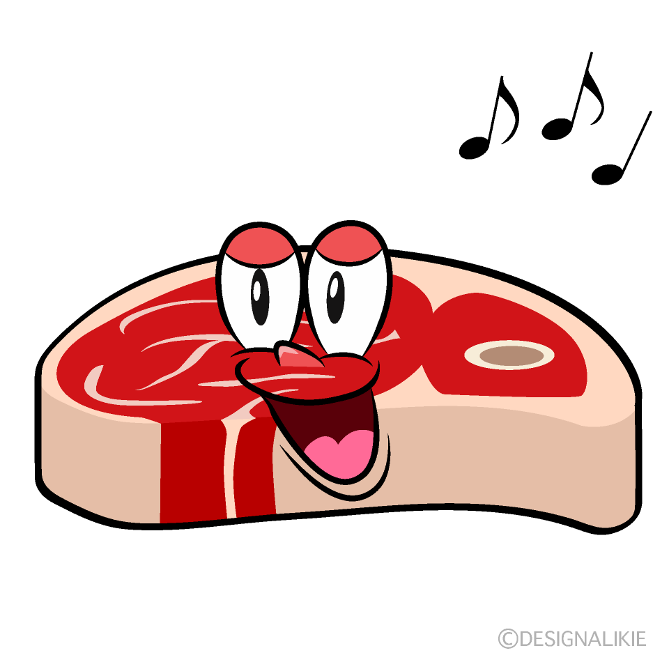 Singing Beef Cartoon Character Image