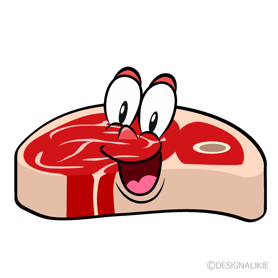 Surprising Beef Cartoon Character Image