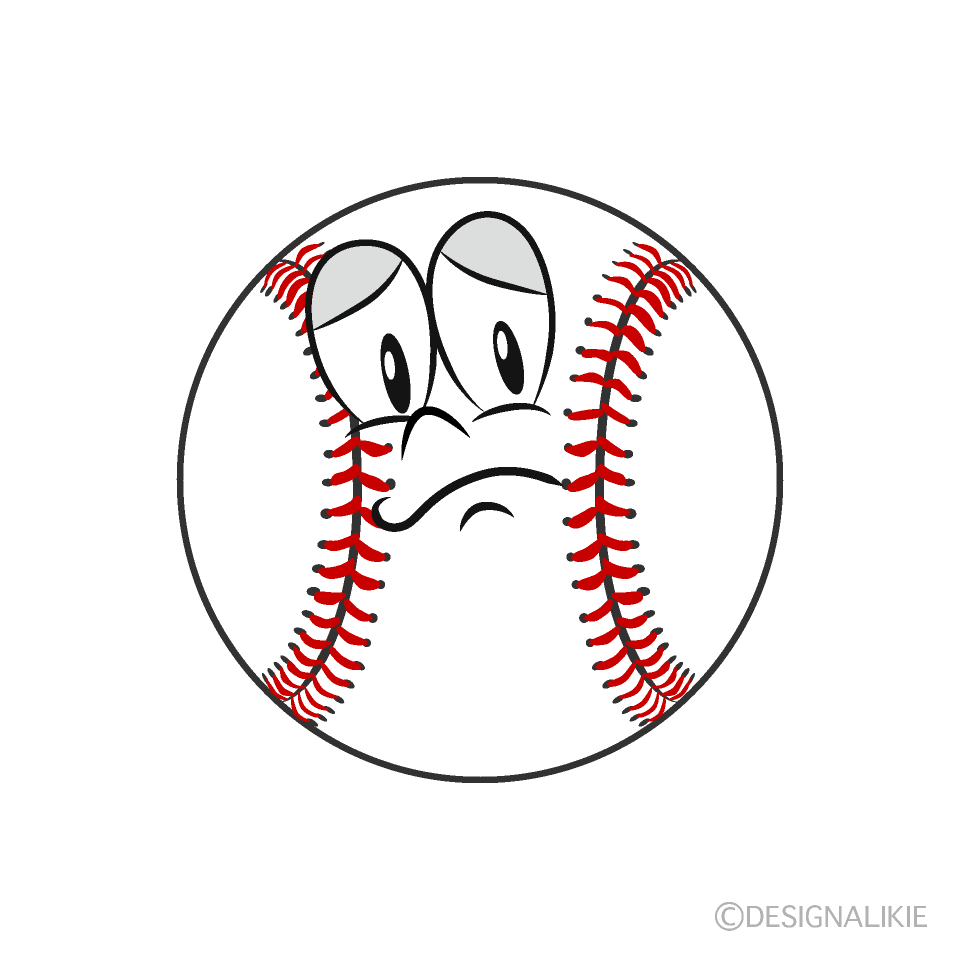 Worried Baseball