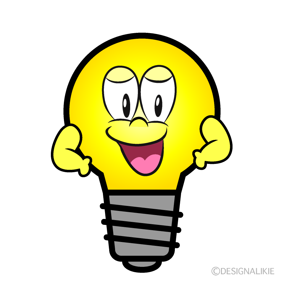 Confident Light Bulb
