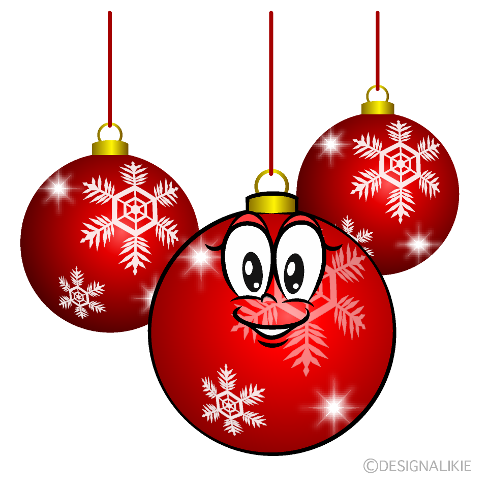 Christmas Ornaments Cartoon Character Image