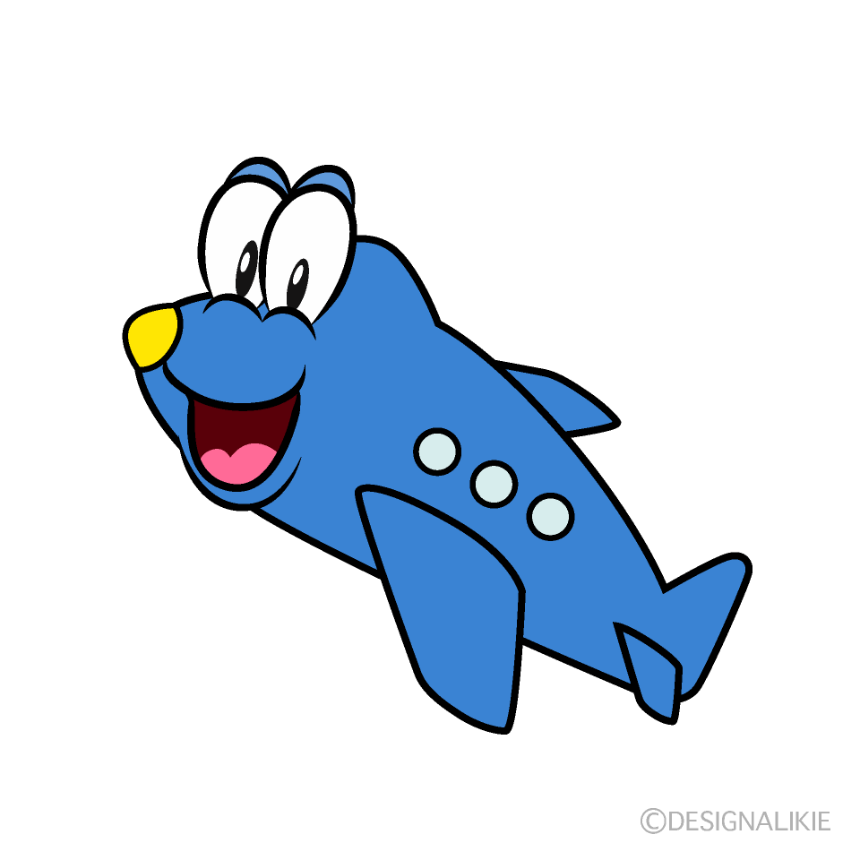 Surprising Plane Cartoon Character Image