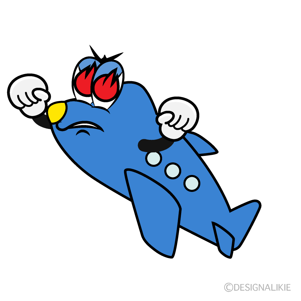 Enthusiasm Plane Cartoon Character Image