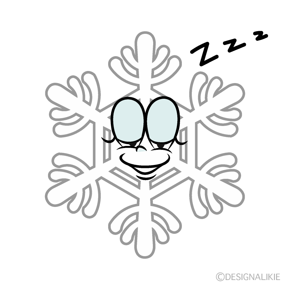 Sleeping White Snow Cartoon Character Image