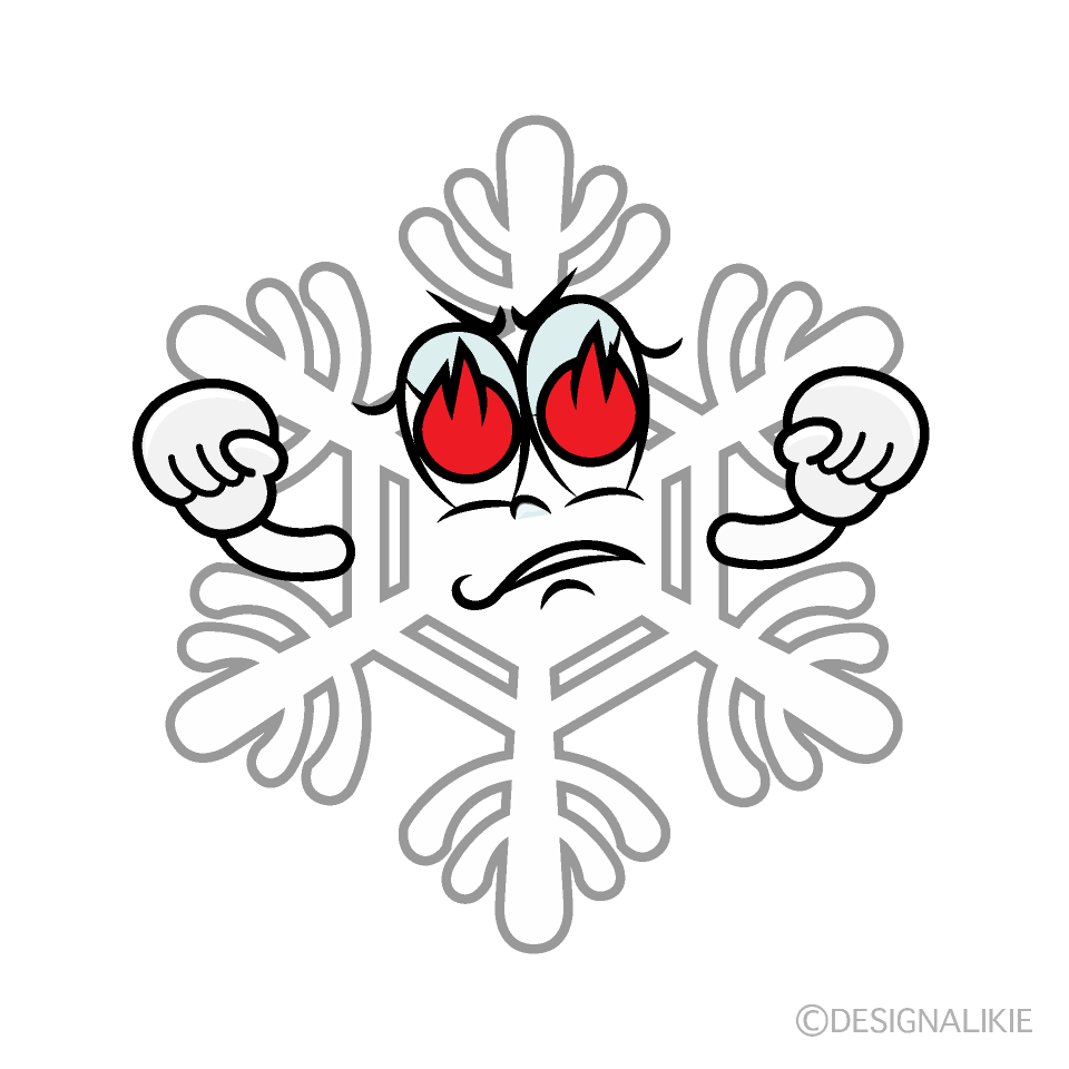 Enthusiasm White Snow Cartoon Character Image