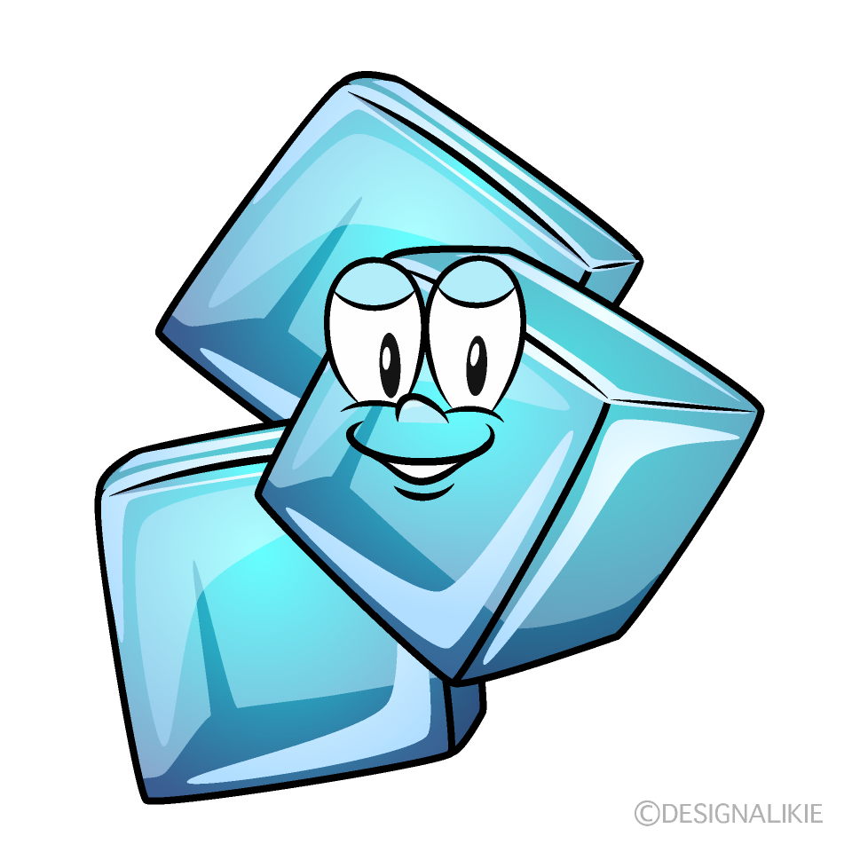 Ice Cube Cartoon Character Image