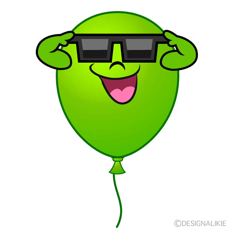 Balloon with Sunglasses