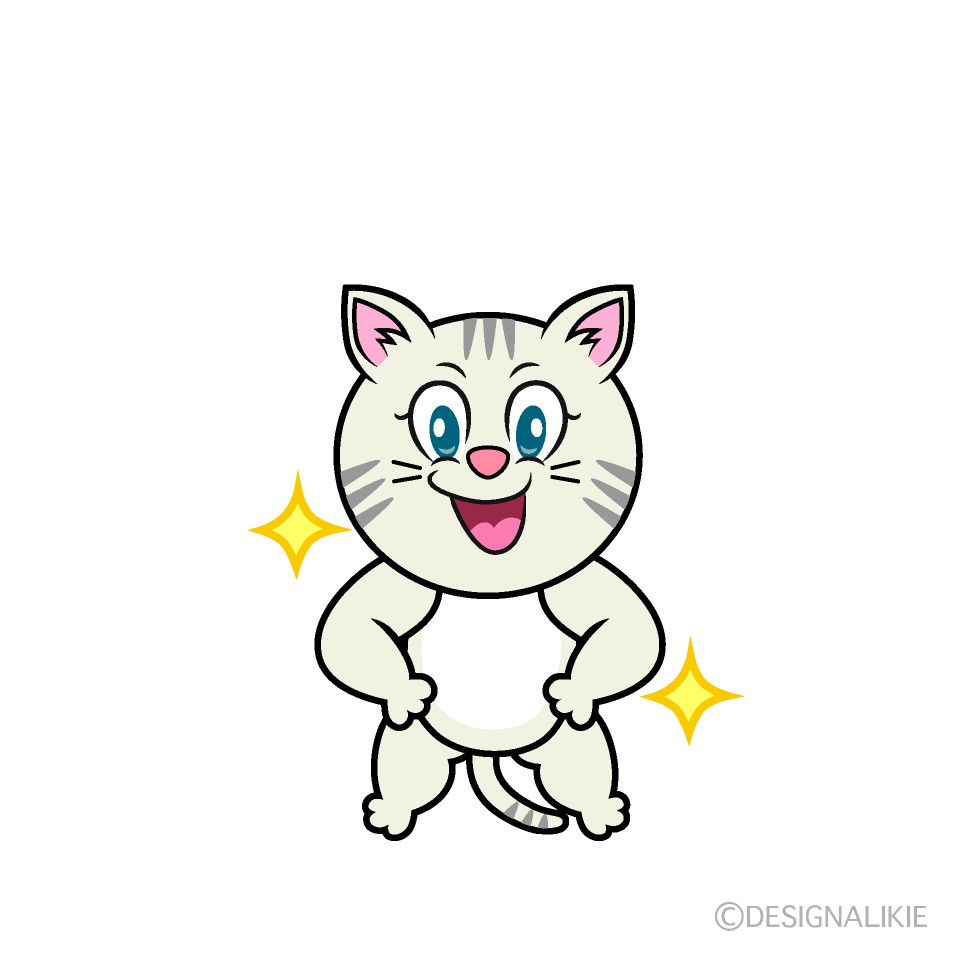 Gato Blanco Brillante