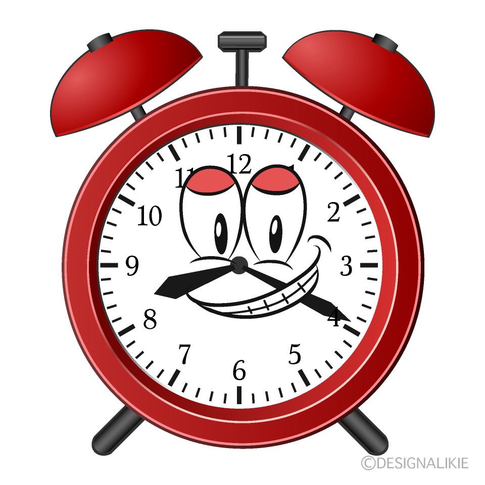 Grinning Alarm Clock