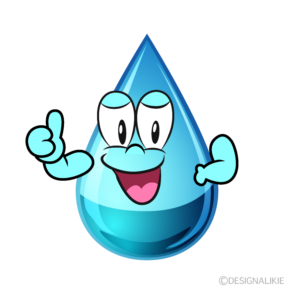 Thumbs up Water Drop