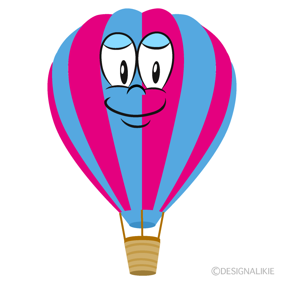 Free Hot Air Balloon Cartoon Image｜Charatoon