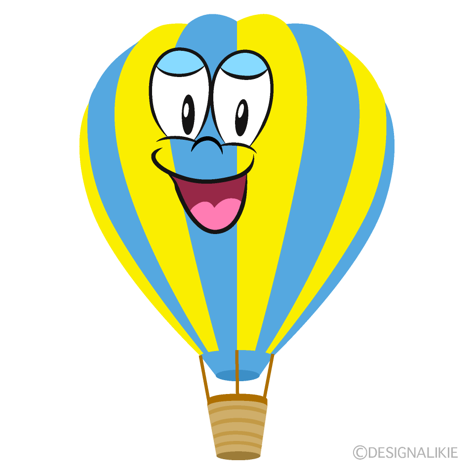 Smiling Hot Air Balloon