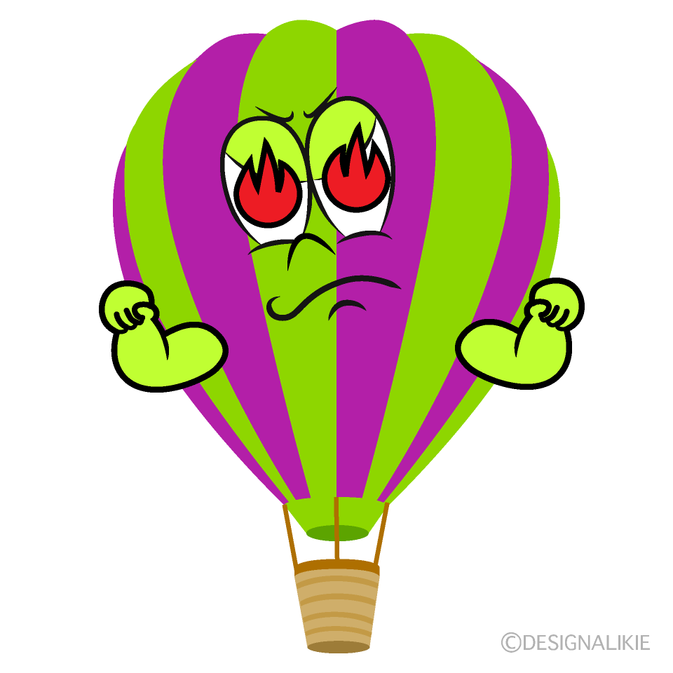 Furious Hot Air Balloon