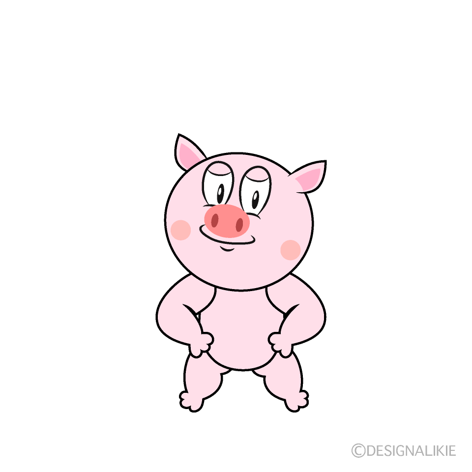 Standing Pig