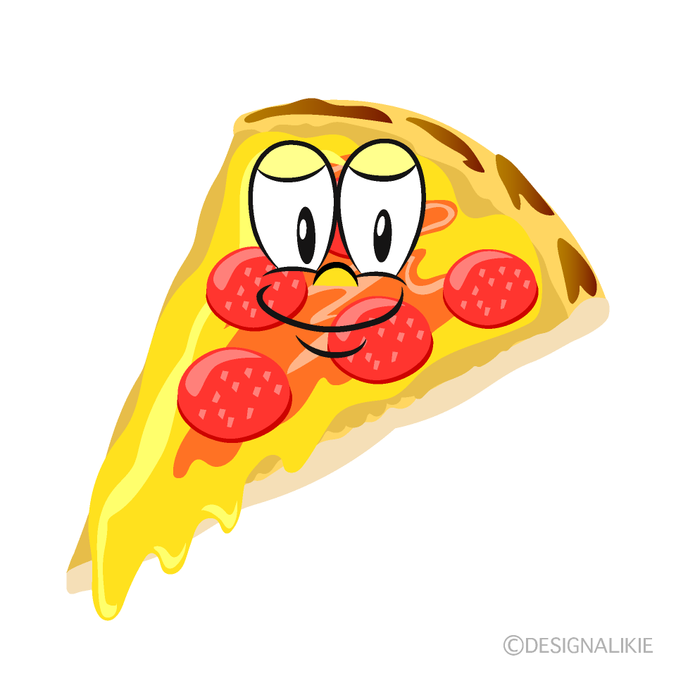 Free Pizza Cartoon Image｜Charatoon