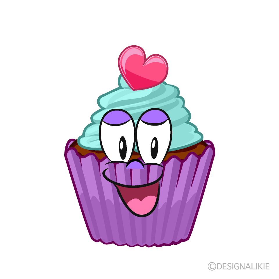 Smiling Cupcake