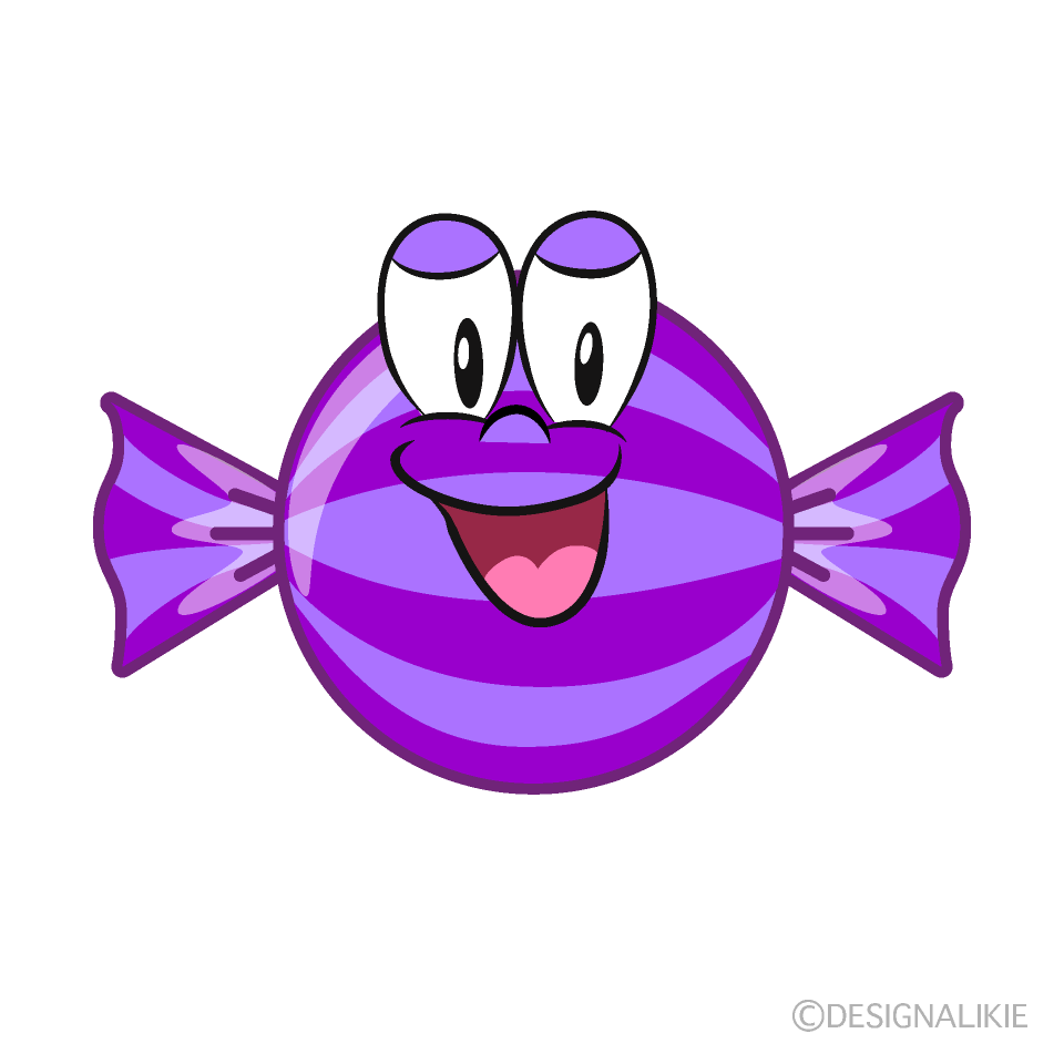 Free Smiling Candy Cartoon Image｜Charatoon