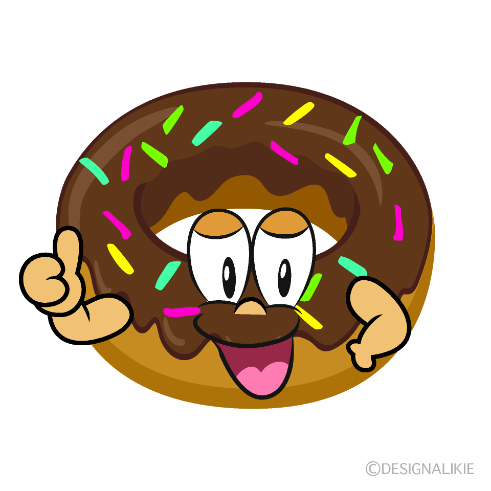 Thumbs up Donut