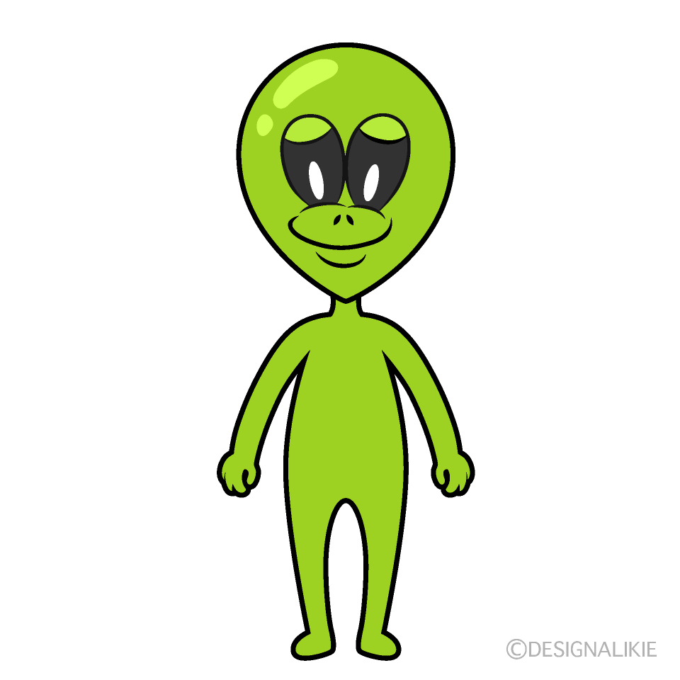 Alien Cartoon Character Image