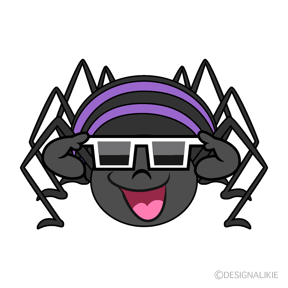 Spider with Sunglasses