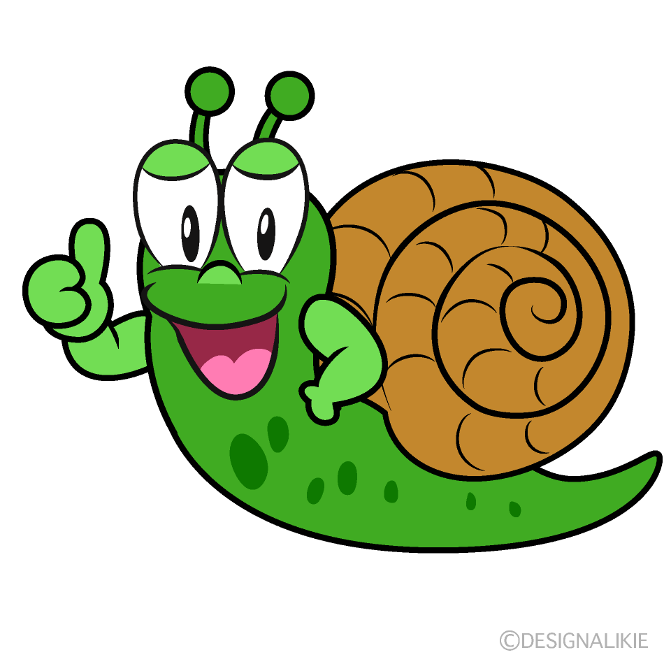 Thumbs up Snail