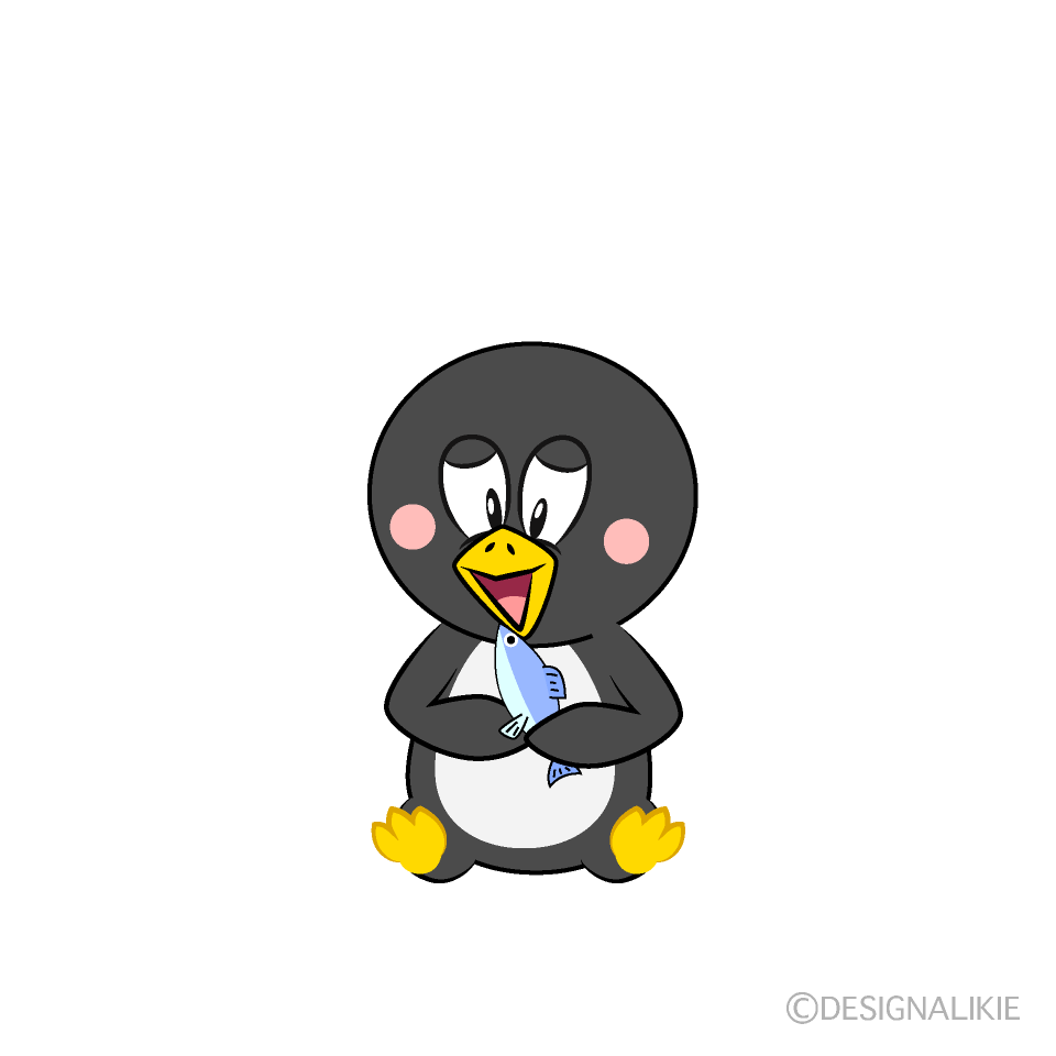 Eating Penguin