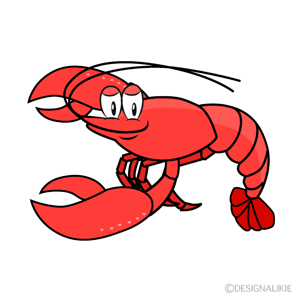 Free Lobster Cartoon Image｜Charatoon