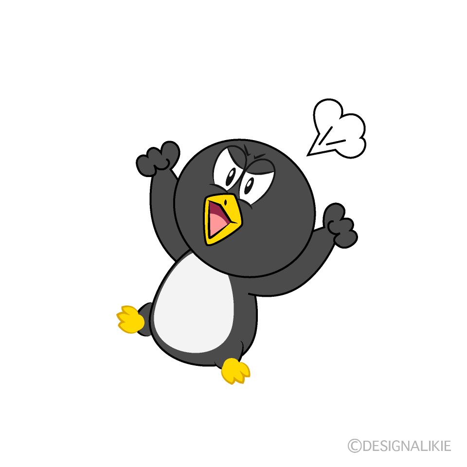 Pingüino Enojado