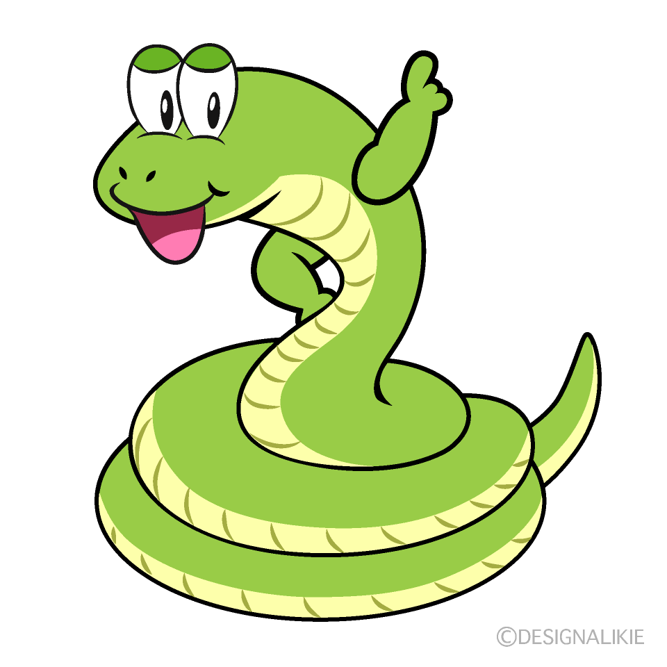 Posing Snake