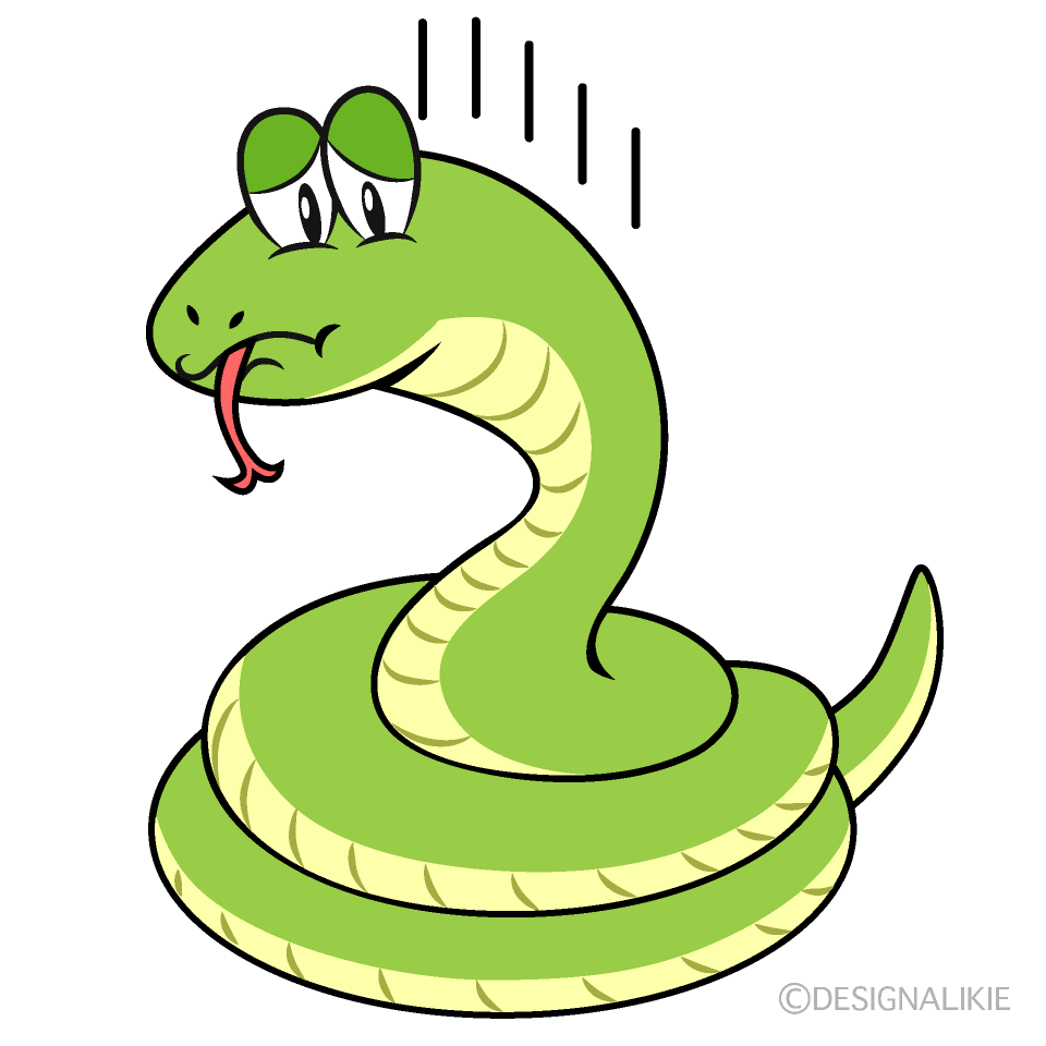 Depressed Snake