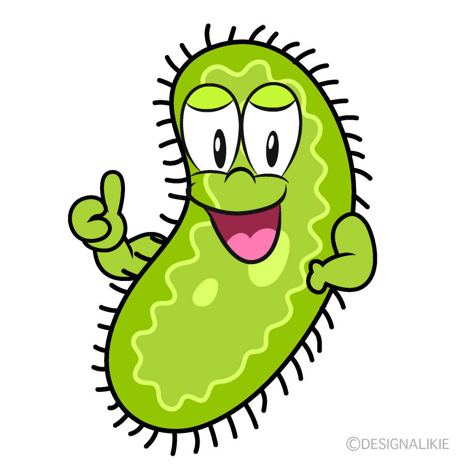 Thumbs up Bacteria