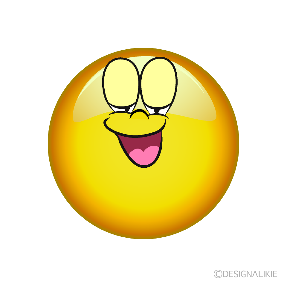 Free Relaxing Emoji Cartoon Image｜Charatoon