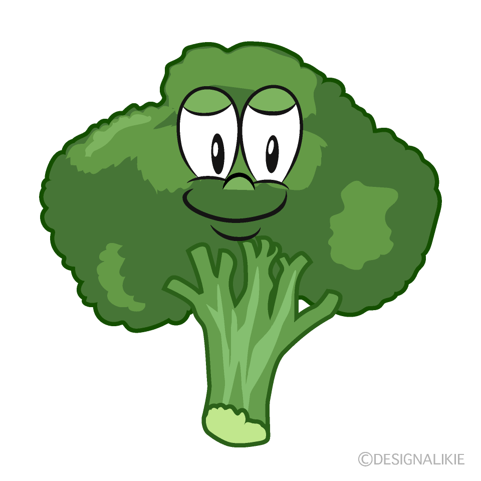 Free Broccoli Cartoon Image｜Charatoon