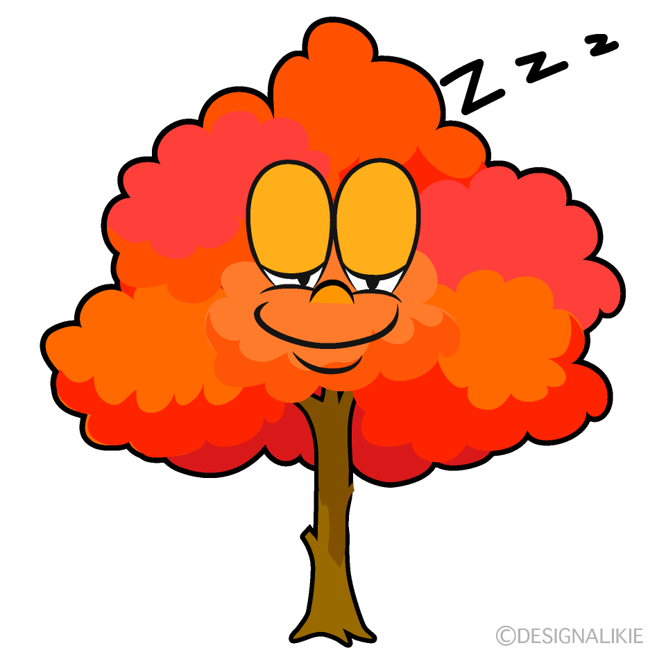 Sleeping Fall Tree