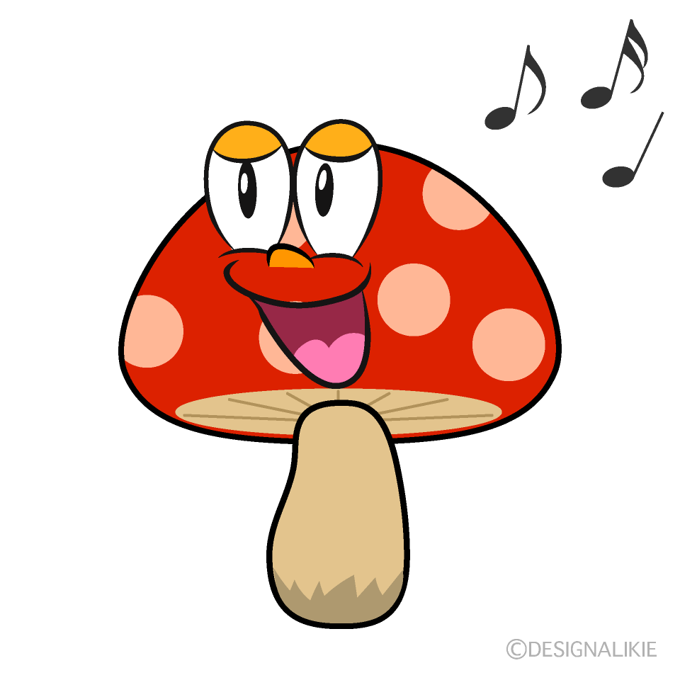 Singing Red Mushroom