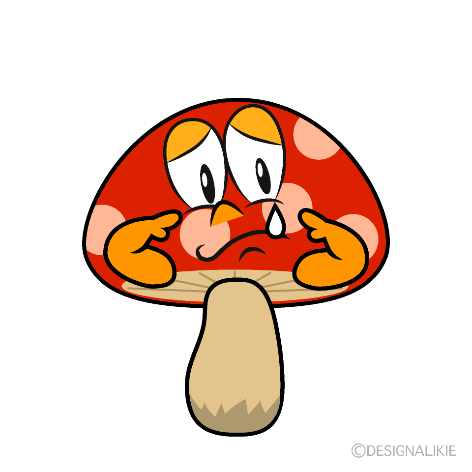 Sad Red Mushroom