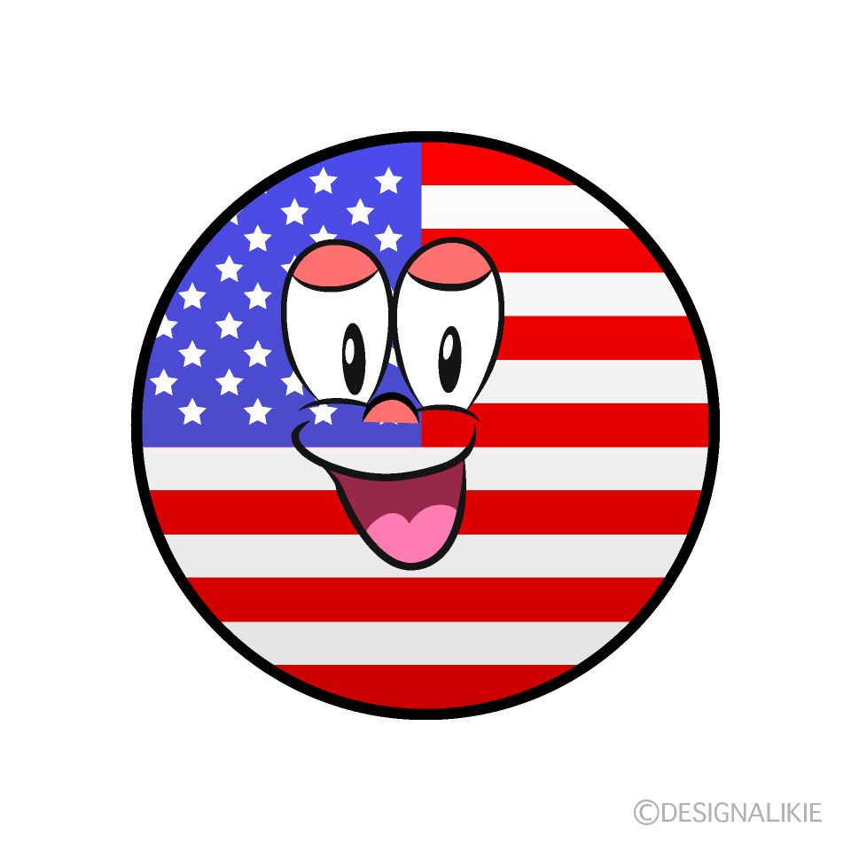 Smiling American Symbol