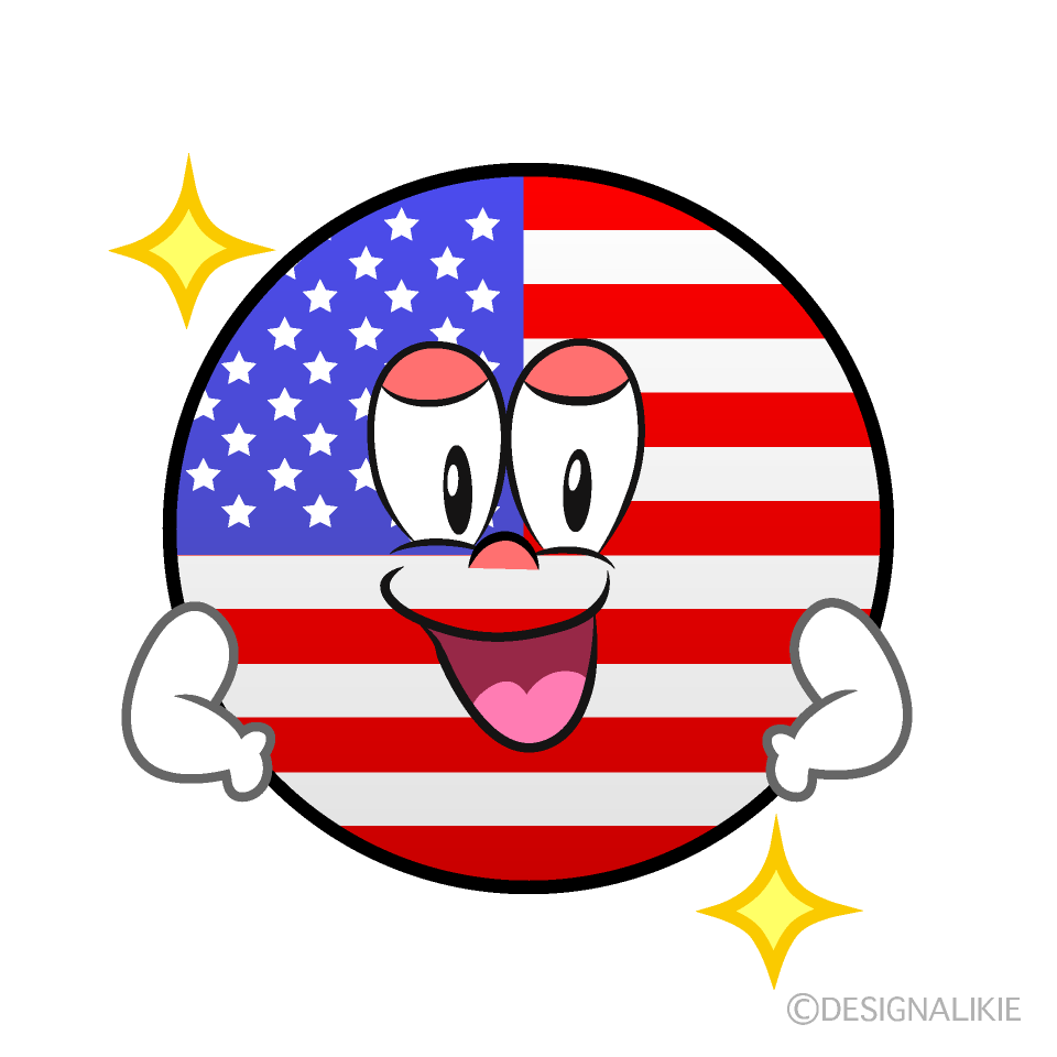 Glitter American Symbol