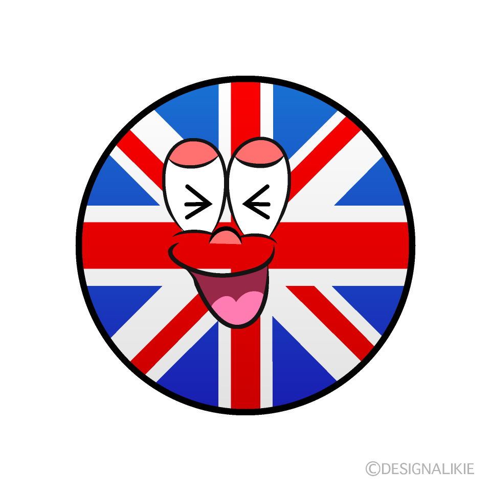 Laughing British Symbol